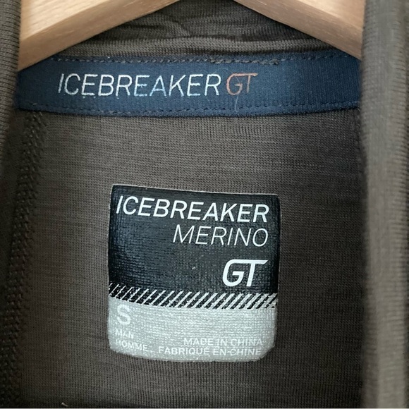 Icebreaker GT150 Sonic Short Sleeve Half Zip Shirt - Picture 7 of 8